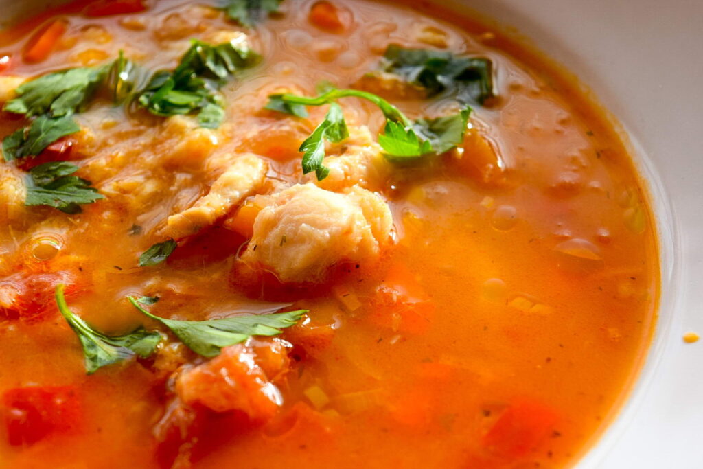 Черногорская рыбная чорба — рецепт рыбного супа