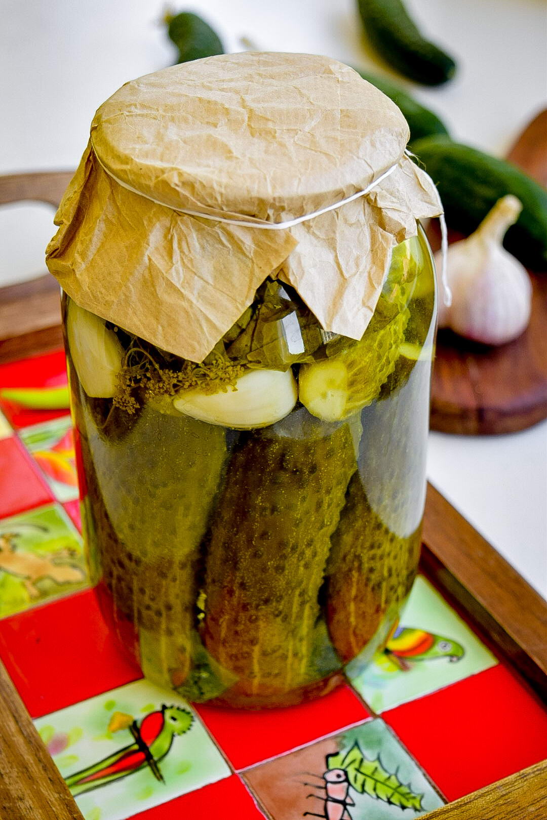 Хрустящие маринованные огурцы на зиму - СделаемВкусно.ру