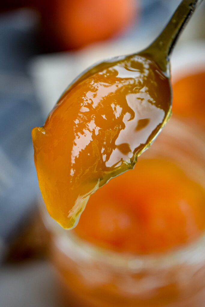 Рецепт персикового варенья «пятиминутка»