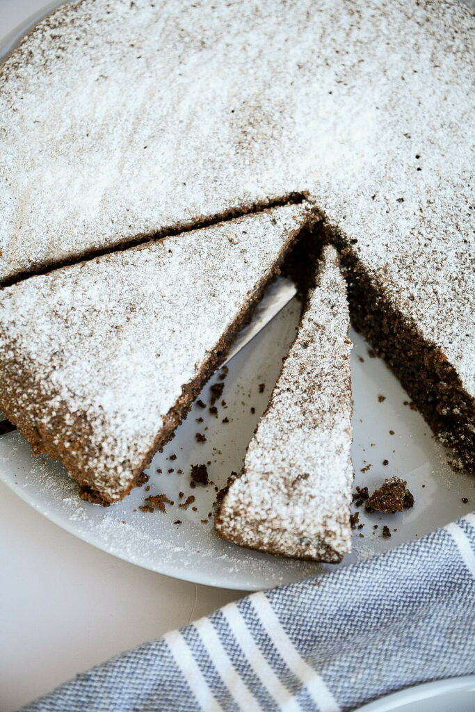 Шоколадный Торт Капрезе — восхитительный итальянский торт без муки