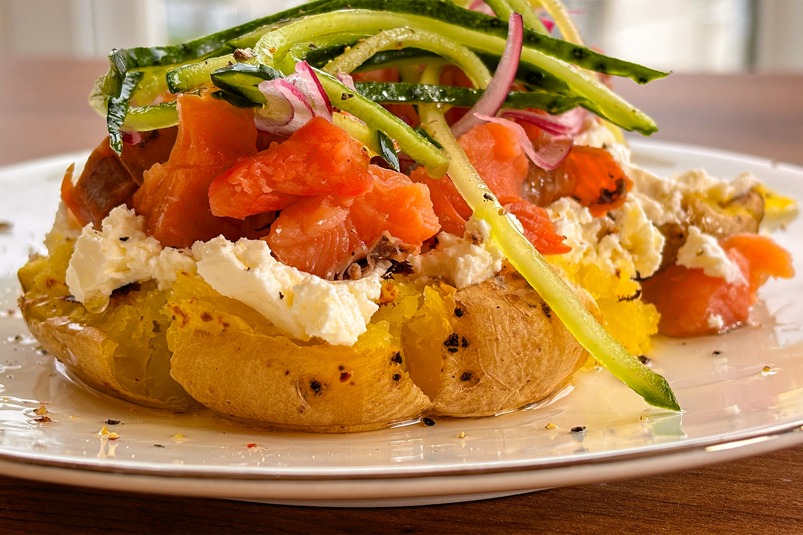 Картофель на гриле с горбушей — когда хочется вкусно, но не хочется долго