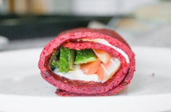 Свекольная лепешка с сыром без муки — быстрый рецепт в духовке